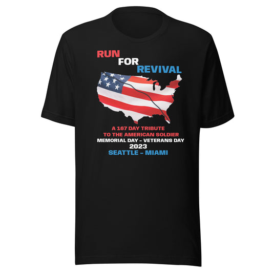 2023 Run For Revival Official T-Shirt - Men's